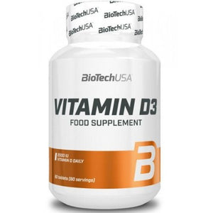 Vitamin D3 BioTechUSA 60 tablets