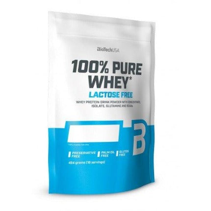 100% Pure Whey Lactose Free BioTechUSA Cookies & Cream 454 grams