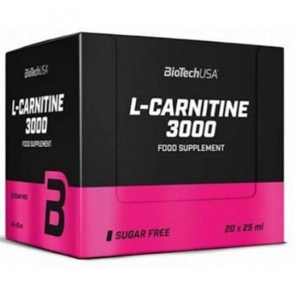 L-Carnitine 3000 BioTechUSA 20 x 25 ml