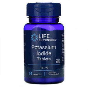 Potassium Iodide Tablets Life Extension 14 tablets