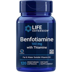Benfotiamine with Thiamine Life Extension 120 vcaps