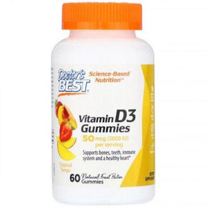 Vitamin D3 Gummies Doctor's Best 60 gummies