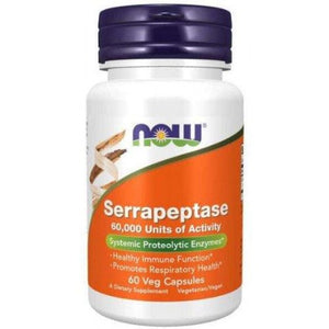 Serrapeptase NOW Foods 60 vcaps