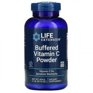 Buffered Vitamin C Powder Life Extension 454 grams