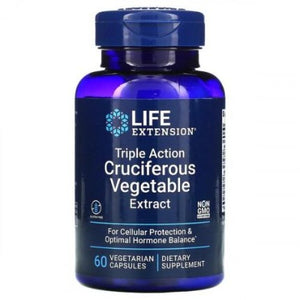 Triple Action Cruciferous Vegetable Extract Life Extension 60 vcaps