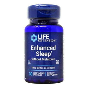 Enhanced Sleep without Melatonin Life Extension 30 caps