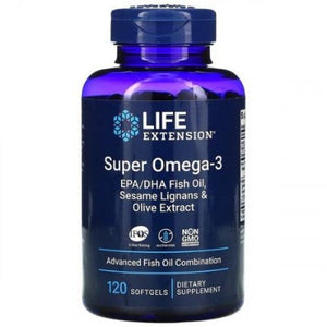 Super Omega-3 Life Extension 120 softgels