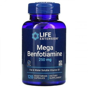 Mega Benfotiamine Life Extension 120 vcaps
