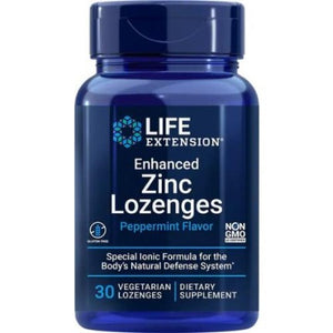 Enhanced Zinc Lozenges - 30 vegetarian lozenges