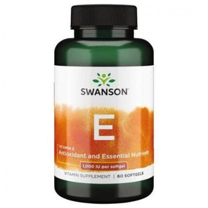 Vitamin E Swanson 1000 IU - 60 softgels