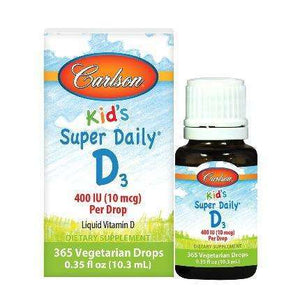 Kid's Super Daily D3 Carlson Labs 10 ml