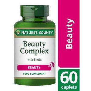 Nature's Bounty® Beauty Complex with Biotin Capsules - Pack of 60 [F&F delivery]