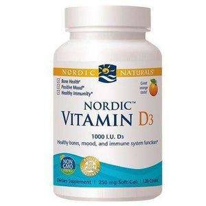 Nordic Vitamin D3 Nordic Naturals 120 softgels