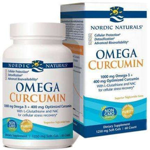 Omega Curcumin Nordic Naturals 60 softgels