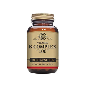 Solgar® Vitamin B-Complex "100" Extra High Potency Vegetable Capsules 100