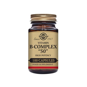 Solgar® Vitamin B-Complex "50" High Potency Vegetable Capsules 100