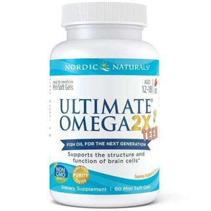 Ultimate Omega 2X TEEN Nordic Naturals 60 softgels