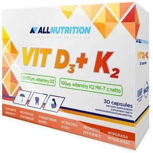 Vit D3 + K2 Allnutrition 30 caps